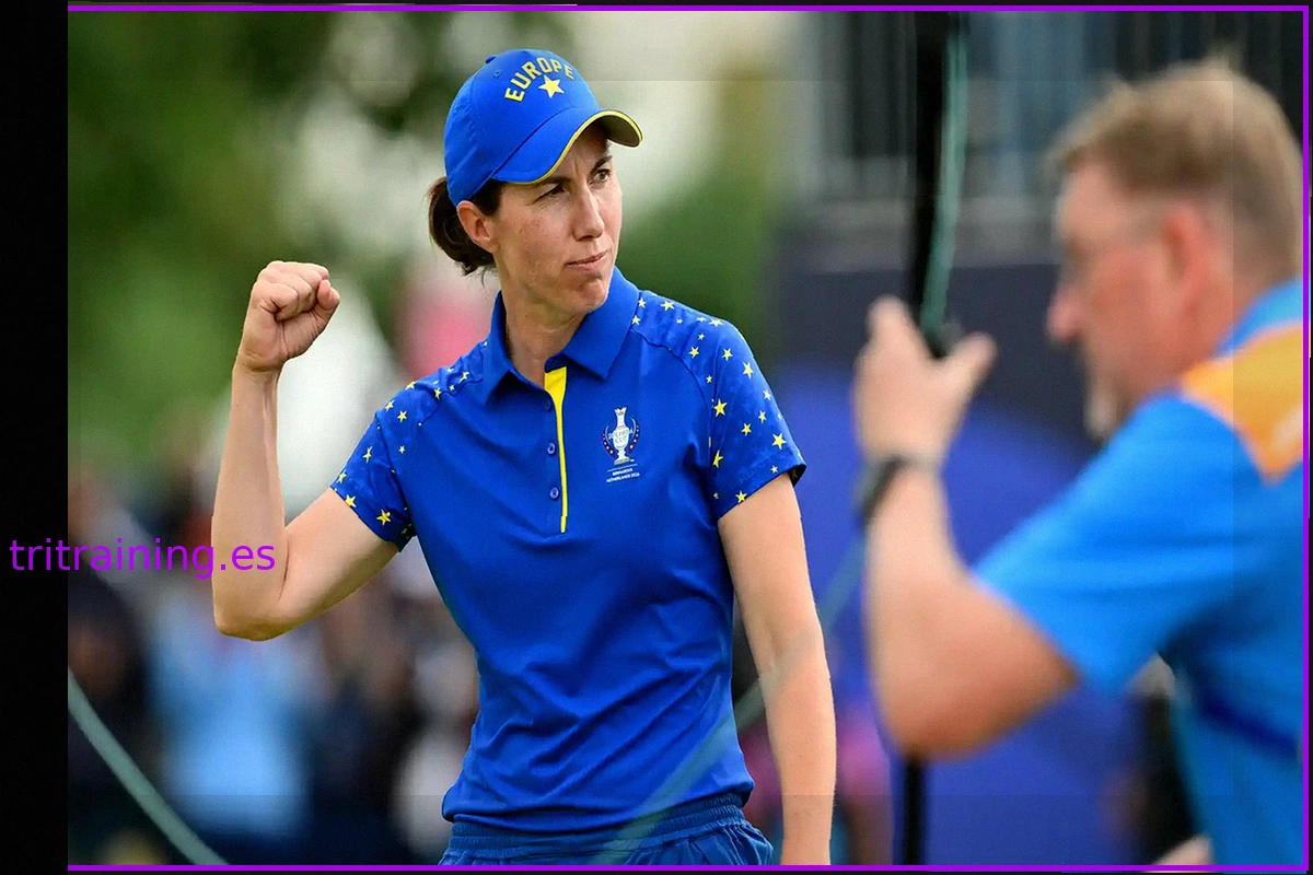 La cita más encendida de Carlota Ciganda en la Solheim Cup