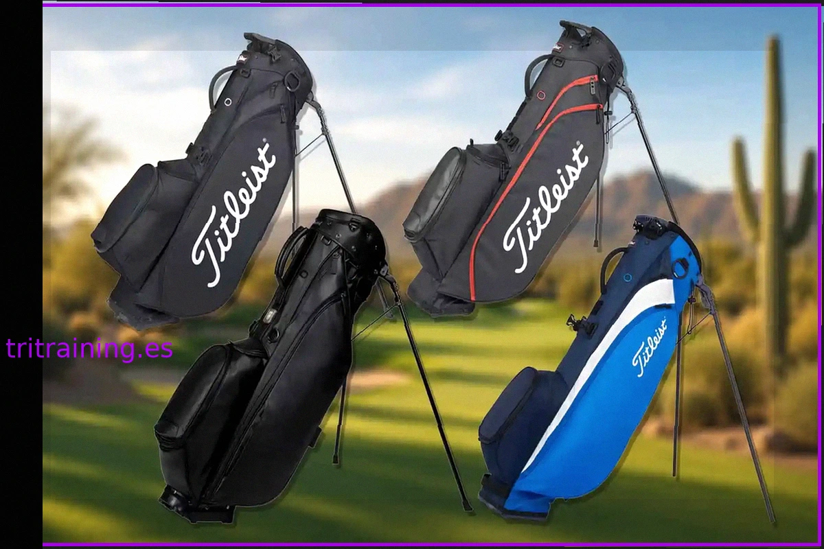 4 excelentes ofertas en bolsas de golf Titleist