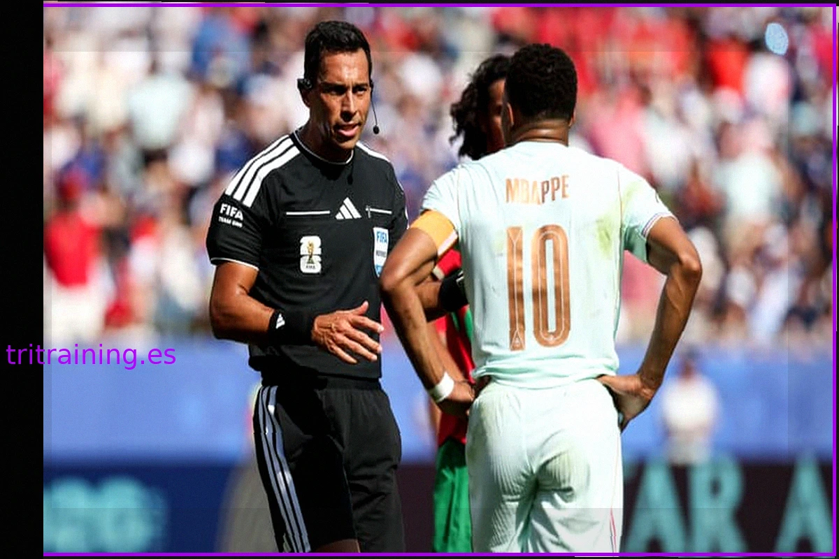 Mbappé describe el insólito incidente del penal contra Marruecos: "Es parte del nuevo fútbol"