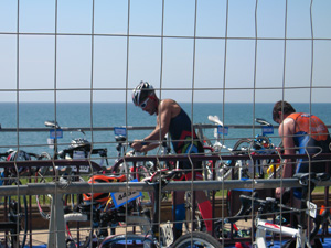 Transición triatlón sprint