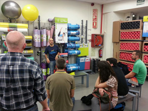 Charla Running en decathlon barcelona