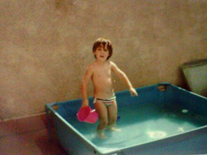 De pequeño en la piscina el agua siempre ha sido mi disciplina preferida