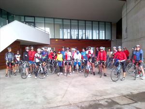Salida en bici entrenamiento triatlón