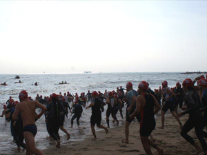 Salida Garmin Triatlón Salida natación triatlón