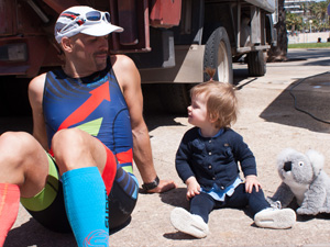 Triatlon con hijos Compatibilidad triatlón y familia