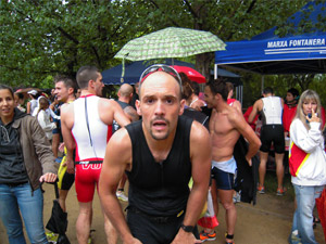 Triatlón sprint de Puigcerdà 2010 Foto de la llegada en el Triatlón sprint de Puigcerdà 2010